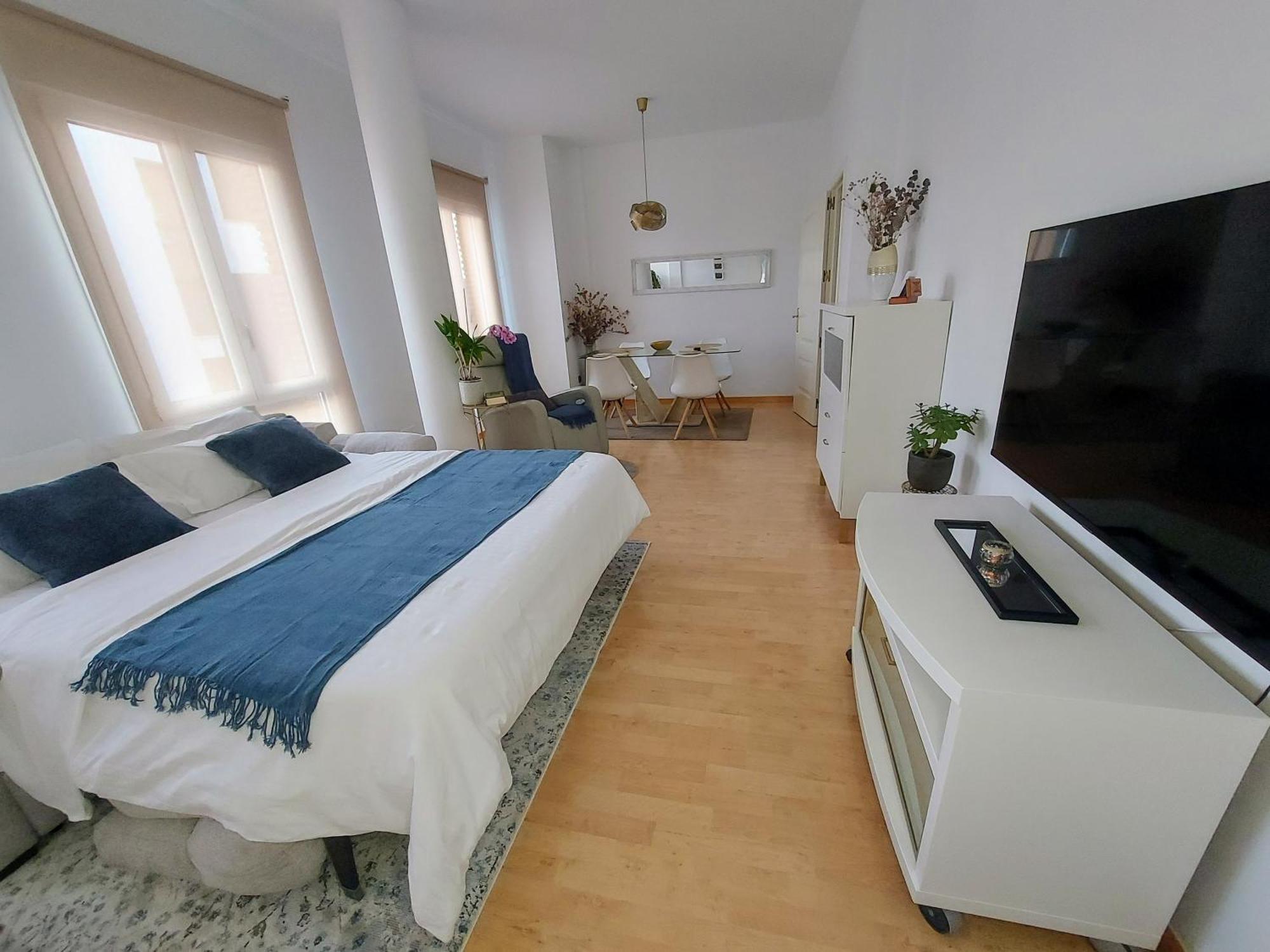 Apartamento Las Floritas マラガ エクステリア 写真